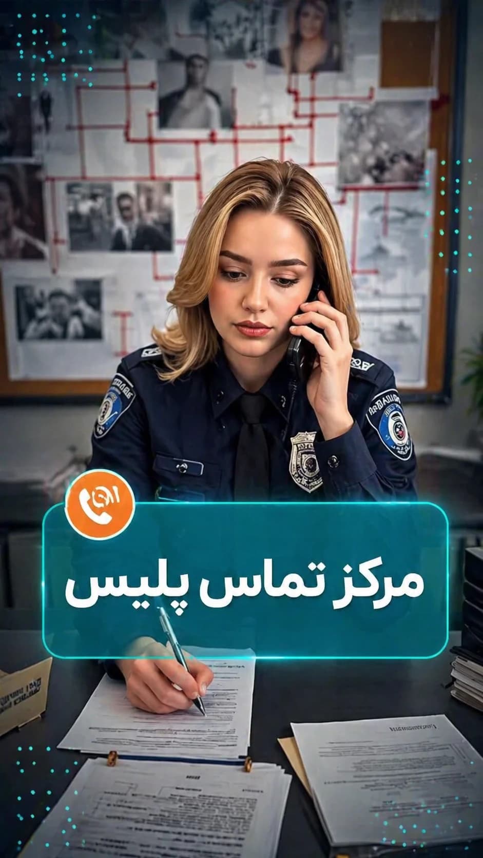 مکالمات لازم برای صحبت با مراکز پشتیبانی امنیتی و پلیس | مهدیه موسوی مدرس آیلتس تافل انگلیسی تبریز ایران آنلاین